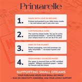 1st Birthday Card – Playful Puppy & Rainbow Card - Greeting Card